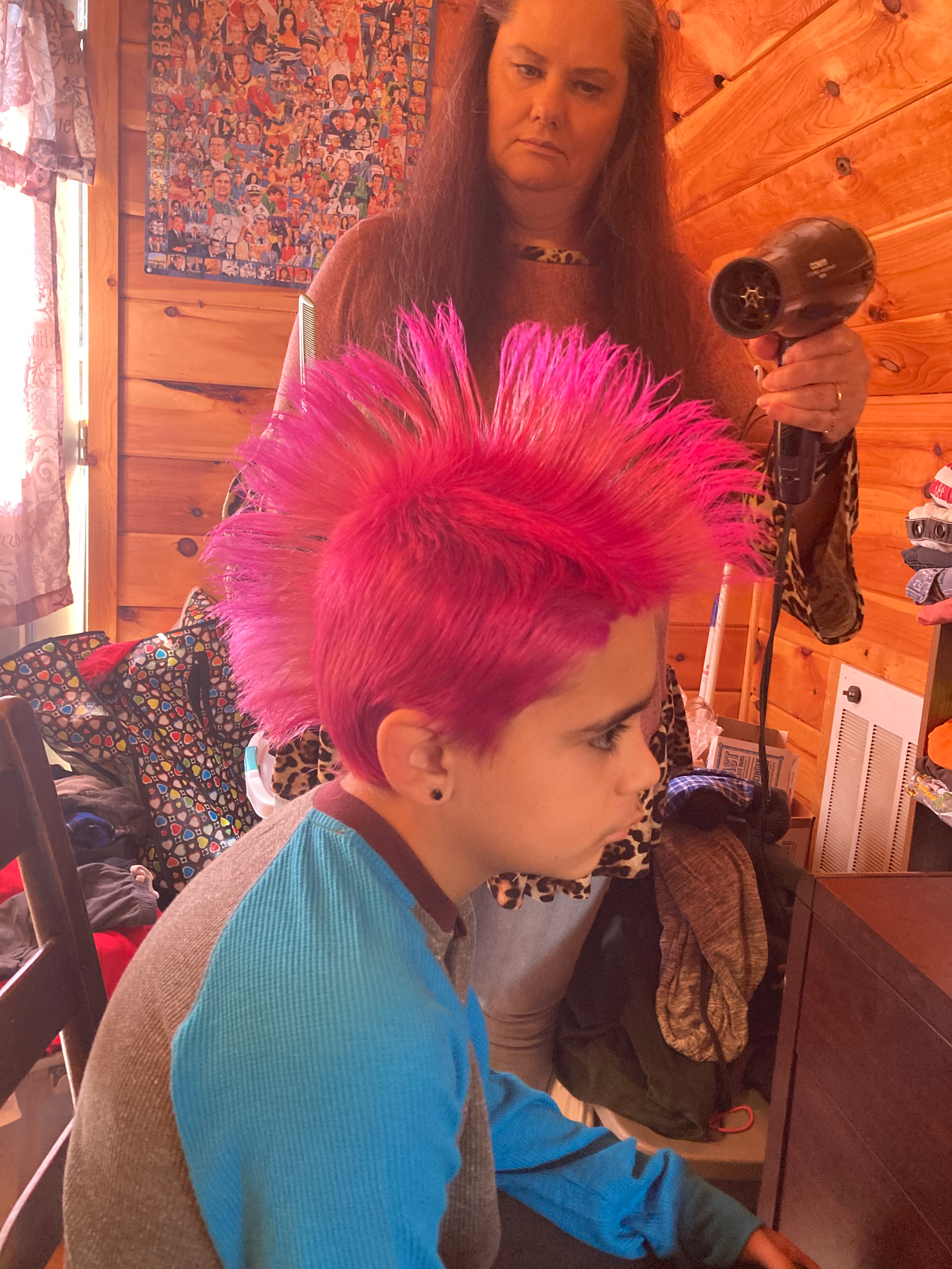 Victor — 2020, he is my glam punk child. I love him dearly, just like dad he ALWAYS has to make a standout appearance